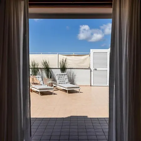 公寓 Attico In Centro Con Terrazze Vista Mare